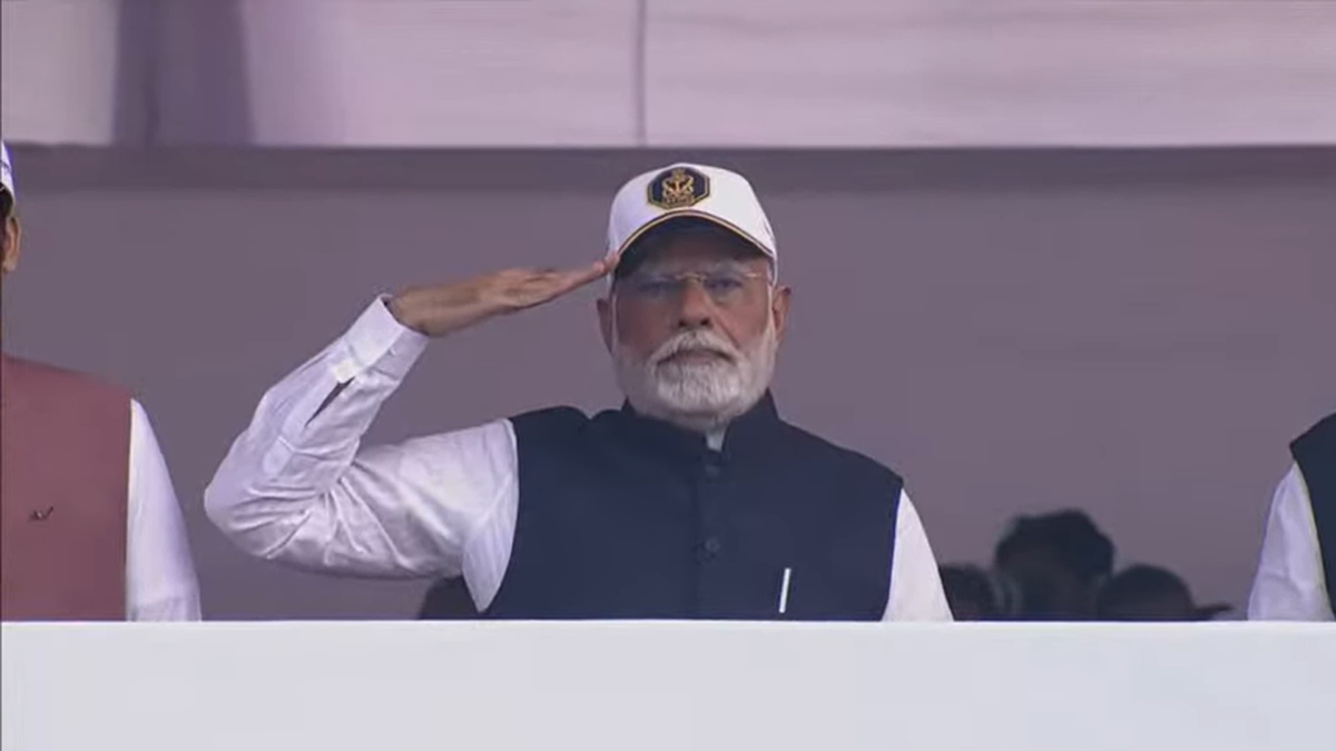 Three naval warships commissioned in Mumbai; PM Modi attends event